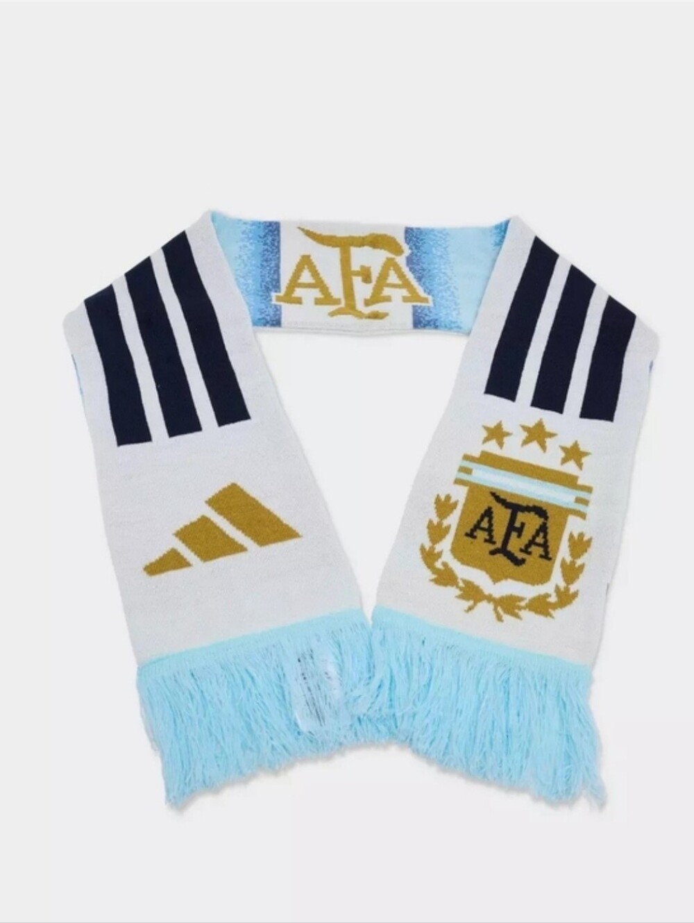 NEW Adidas Argentina Scarf National Team Messi Soccer FIFA World Cup 2026 Winter